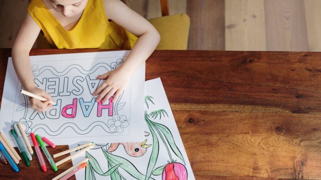 Ozdoby wielkanocne kolorowanki gratis w PDF do druku