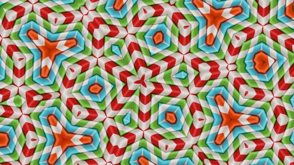 Kolorowanki geometryczne gratis w PDF do druku