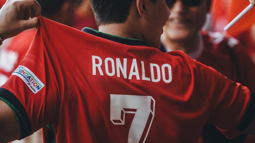 Kolorowanki Ronaldo gratis w PDF do druku