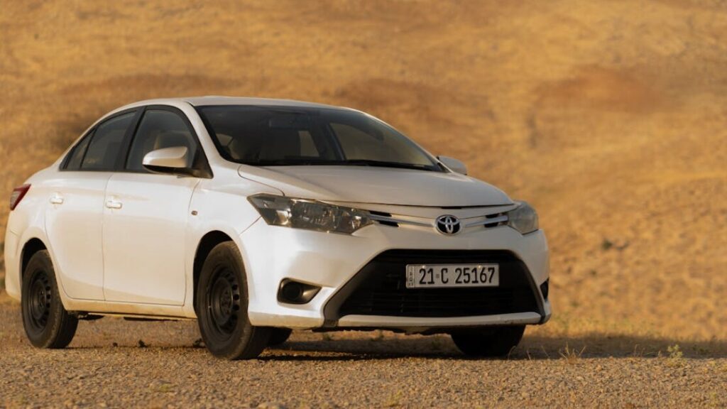 Kolorowanki Toyota gratis w PDF do druku