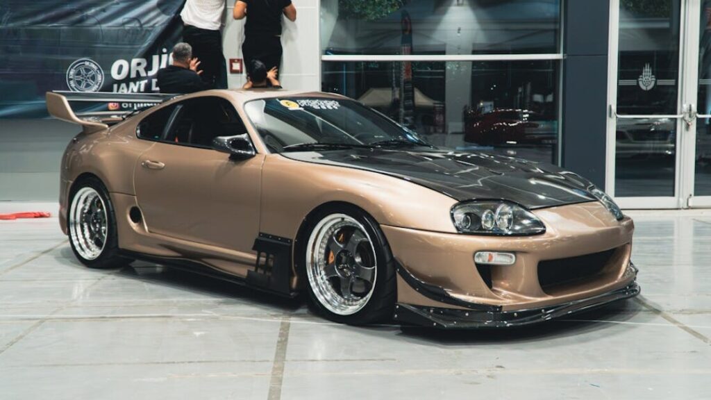 Kolorowanki Toyota Supra gratis w PDF do druku
