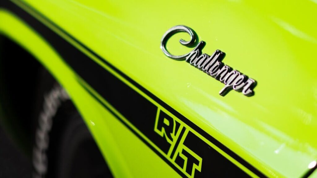 Kolorowanki Dodge Challenger gratis w PDF do druku